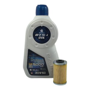 ACEITE BAJAJ 20W50 1200ML 4 TIEMPOS CON FILTRO DE ACEITE KING MOTOR
